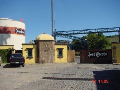 Jose Cuervo Tequila destillerij.