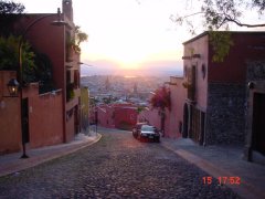 Blick auf San Miguel de Allende