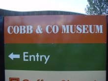 Cobb & Co Museum het grootste karren Museum van Australie