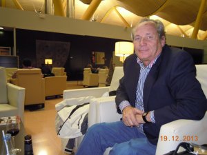 Business Lounge in Barajas Madrid.