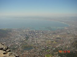 Uitzicht op Kaapstad
