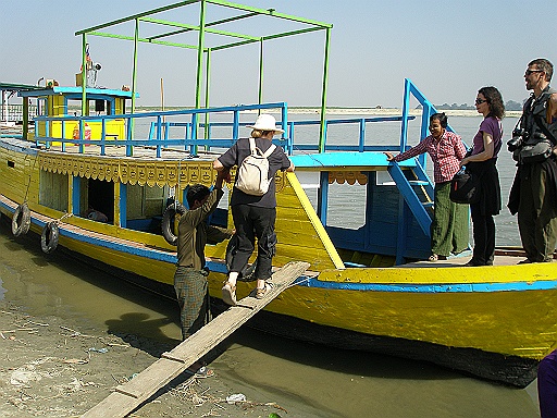 P1110026.JPG - Boarding again to return to Mandalay.