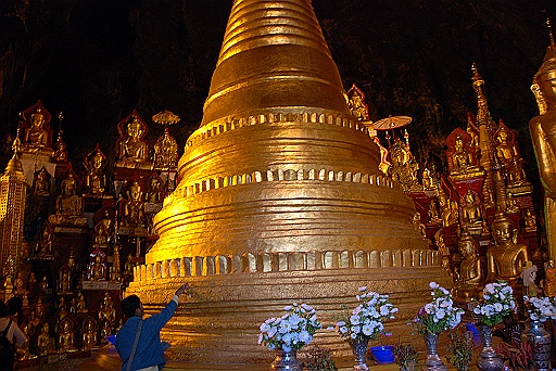 DSC_0550.JPG - Pindaya Caves.